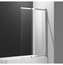 Шторка на ванну Cezares Slider VF-11-100/150-C-Cr стекло прозрачное