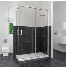 Душевой уголок RGW Classic CL-44 (785-800)x(1185-1200)x1850, профиль хром