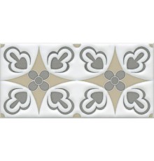 Декор Kerama Marazzi Клемансо Орнамент STG\A620\16000 глянцевый