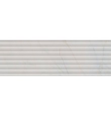 Плитка настенная Kerama Marazzi Греппи глянцевая, ректифицированная 40х120, белая структурированная