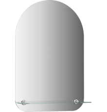 Зеркало Evoform Optima BY 0508 40x60 с полочкой