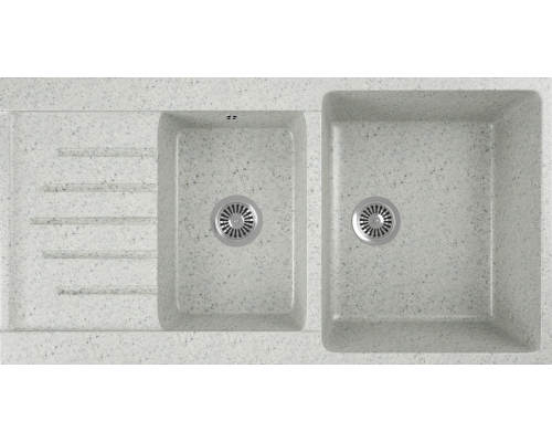 Мойка кухонная Domaci Бьелла DMC-98K серая