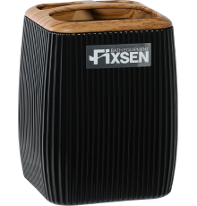 Стакан Fixsen Black Wood FX-401-3 черный