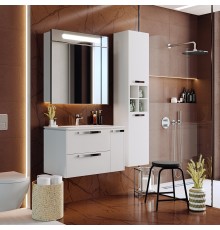 Мебель для ванной комнаты Roca Lago 80 белый глянец