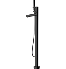 Напольный смеситель для ванны с душем Gattoni Circle One 9008/90NO nero opaco
