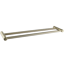 Полотенцедержатель Haiba HB84-4 HB8409-4 двойной, бронза