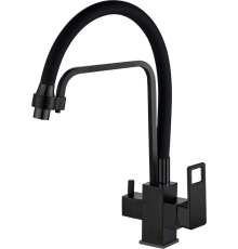 Смеситель для кухни Haiba HB76615-7 черный