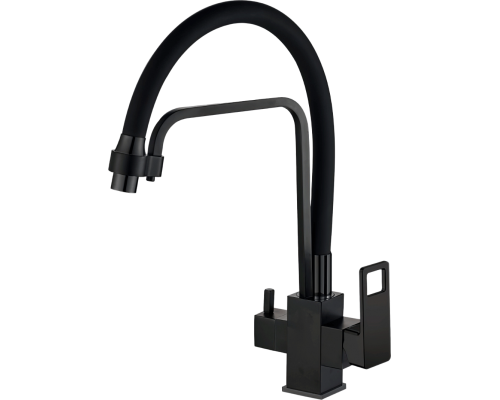 Смеситель для кухни Haiba HB76615-7 черный