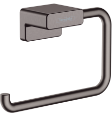 Держатель туалетной бумаги Hansgrohe AddStoris 41771340 шлифованный черный хром