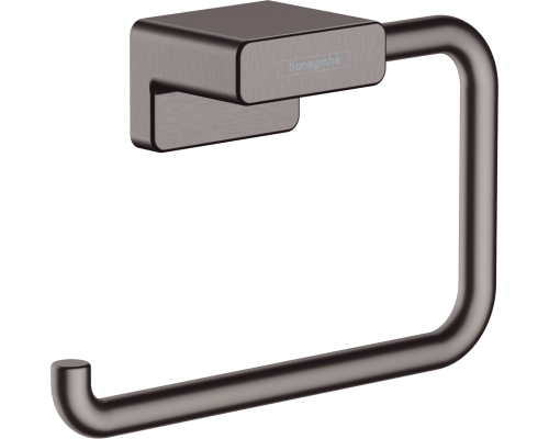 Держатель туалетной бумаги Hansgrohe AddStoris 41771340 шлифованный черный хром