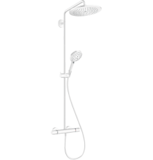 Душевая стойка Hansgrohe Croma Select S 280 1jet 26890700 с термостатом, матовый белый