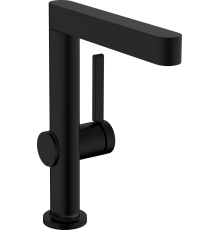 Смеситель для раковины Hansgrohe Finoris 230 76060670 матовый черный