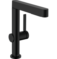 Смеситель для раковины Hansgrohe Finoris 230 76063670 матовый черный