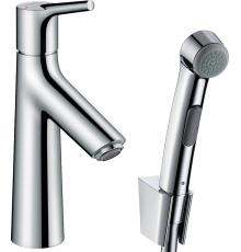 Смеситель для раковины Hansgrohe Talis S 72290000 с гигиеническим душем, хром