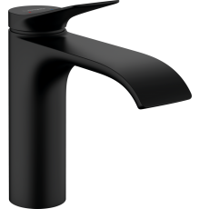 Смеситель для раковины Hansgrohe Vivenis 110 75022670 матовый черный