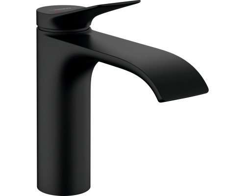 Смеситель для раковины Hansgrohe Vivenis 110 75022670 матовый черный