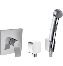 Гигиенический душ Hansgrohe 32128000 со смесителем 75615000