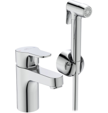 Смеситель для раковины Ideal Standard Сerabase BC834AA с гигиеническим душем, хром
