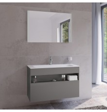 Мебель для ванной комнаты Keuco Stageline 32872 100 см, инокс матовый