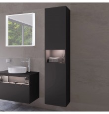Шкаф-пенал Keuco Stageline 32831 R, вулканит, с подсветкой