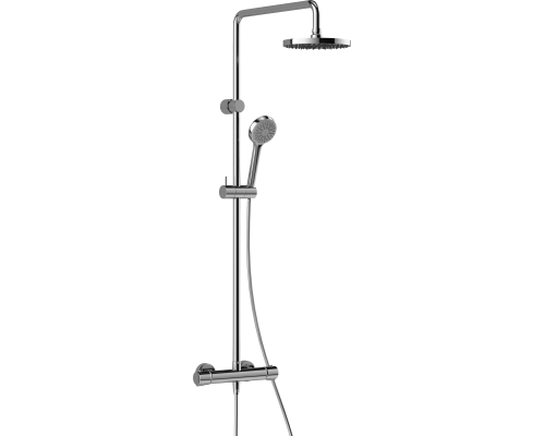 Душевая стойка Kludi Logo Dual Shower System 6809405-00 с термостатом, хром