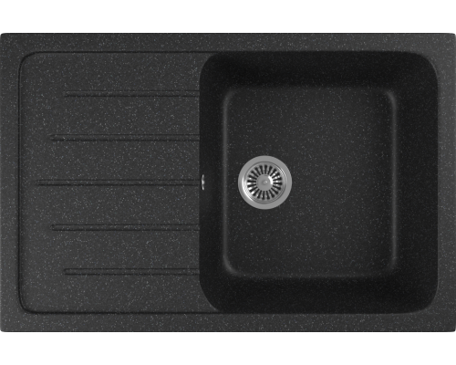 Мойка кухонная Domaci Бьелла DMC-76 черная
