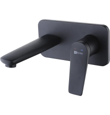 Смеситель для раковины Lemark Bronx LM3726BL С ВНУТРЕННЕЙ ЧАСТЬЮ  черный