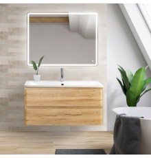 Мебель для ванной комнаты BelBagno Albano 80 подвесная, rovere rustico