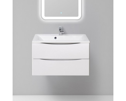 Тумба с раковиной BelBagno Marino 80 bianco opaco