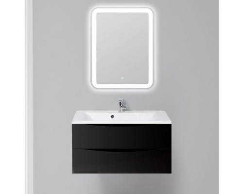 Мебель для ванной комнаты BelBagno Marino 90 nero lucido