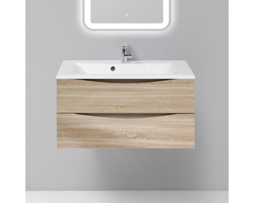 Тумба с раковиной BelBagno Marino 90 rovere bianco