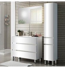 Мебель для ванной комнаты Sanvit Кубэ -3 70 белый глянец