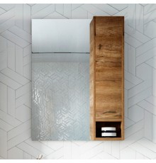 Зеркало STWORKI Карлстад R 60 дуб рустикальный
