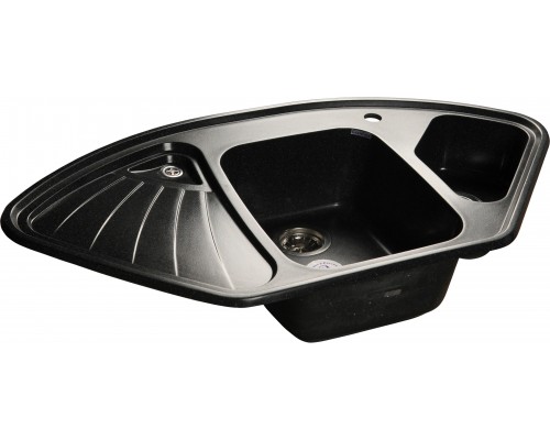 Мойка кухонная GranFest Corner C-1040 E черная