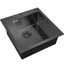 Мойка кухонная Zorg Inox PVD 5151 grafit