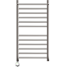Полотенцесушитель электрический Point Аврора PN10148SPE 40x80, с полкой