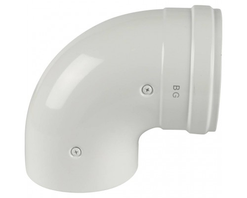 Отвод Baxi KHG (New) DN 60/100 коаксиальный 90 (для котла) KHG71410141- (KHG71410141-)