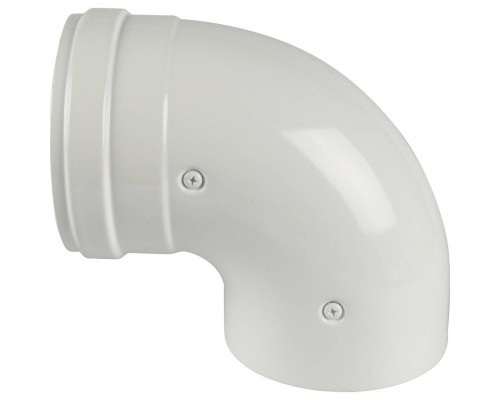 Отвод Baxi KHG (New) DN 60/100 коаксиальный 90 (для котла) KHG71410141- (KHG71410141-)