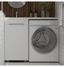 Тумба с раковиной Raval Forte 110 L, под стиральную машину, с кронштейном