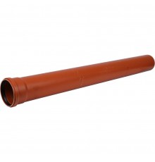 Sinikon НПВХ Труба для нар. канализации D 110 x 3,2 SN4 (Длина: 500 мм) (20005.R)