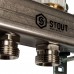 Коллектор из нержавеющей стали с расходомерами STOUT 12 выходов (SMS 0917 000012)