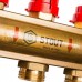 Распределительный коллектор из латуни с расходомерами STOUT 9 выходов (SMB 0473 000009)