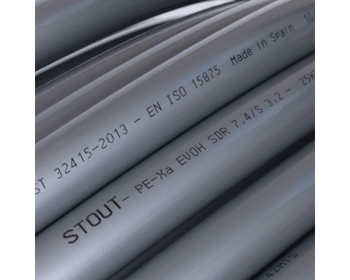 Труба из сшитого полиэтилена STOUT PEX 25х3,5 (SPX-0001-002535)