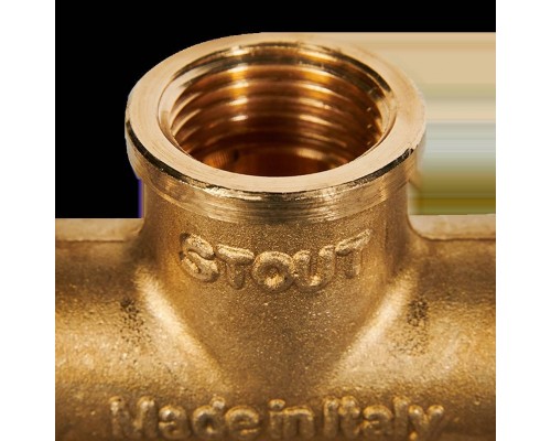 Тройник STOUT ВВ 1/2 (SFT-0019-000012) Тройник STOUT ВВ 1/2 (SFT-0019-000012)