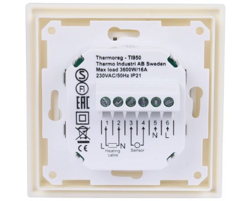 Терморегулятор THERMO Thermoreg TI-950 Design (TI-950D)
