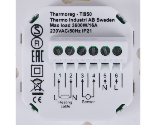 Терморегулятор THERMO Thermoreg TI-950 Design (TI-950D)