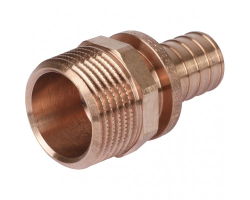 Переходник REHAU RAUTITAN с наружной резьбой 25-R 1 RX+ для труб из сшит полиэтил аксиальный (14563191001)