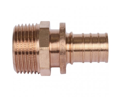 Переходник REHAU RAUTITAN с наружной резьбой 25-R 1 RX+ для труб из сшит полиэтил аксиальный (14563191001)