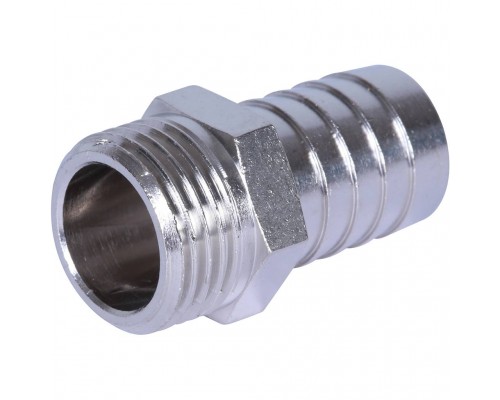 Штуцер STOUT НР никелированный 1/2 x18 (SFT-0067-001218)