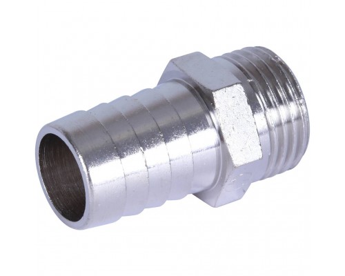 Штуцер STOUT НР никелированный 1/2 x18 (SFT-0067-001218)